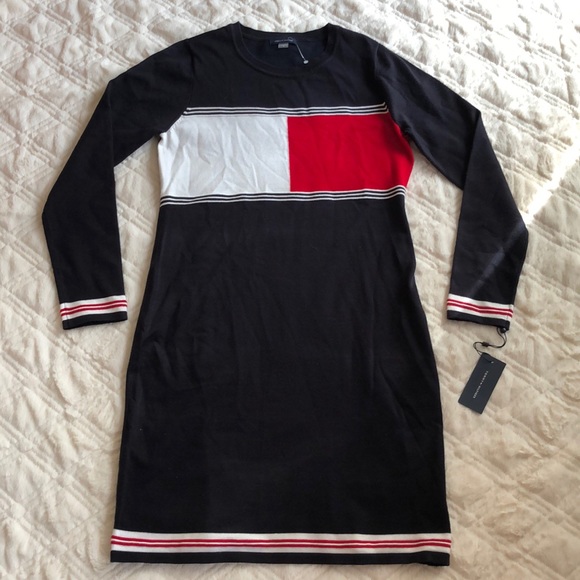 tommy hilfiger knitted dress